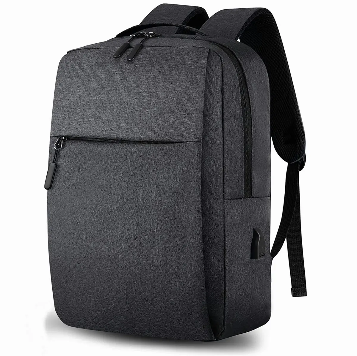 Mochila carga USB antirrobo impermeable para portátil 15.6"