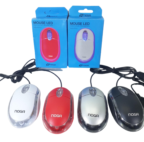 Mouse LED Noga con Cable